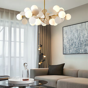 New Nordic Art-Deco Intérieur LED Pendentif Lumières pour Plafond Haut Salon Chambres Hôtel Lobbies et Greniers-Style Moderne - Product Image 3