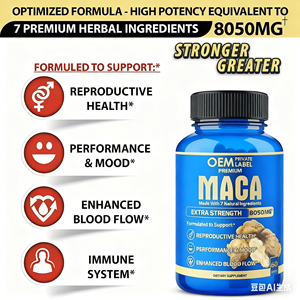 Produsen Layanan OEM Kapsul Maca Ginseng Kompleks Peningkat Vitalitas Seksual Pendukung Energi <span class=keywords><strong>Herbal</strong></span> - Product Image 2