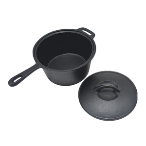 Marmite à lait en <span class=keywords><strong>fonte</strong></span> pré-assaisonnée antiadhésive à prix direct usine pour le camping - Product Image 5
