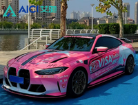 Autocollants de voiture en film TPU haute performance sur mesure pour le covering de carrosserie, impression numérique couleur intégrale, extérieur, 5 ans