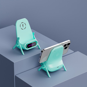 2024 support de téléphone Portable populaire 15w sans fil charge rapide téléphone portable chaise de bureau <span class=keywords><strong>chargeur</strong></span> d'<span class=keywords><strong>aimant</strong></span> sans fil - Product Image 3