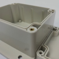 Boîtier de jonction en plastique étanche IP65 avec oreilles de fixation pour l'extérieur, boîtiers universels pour électronique et instruments