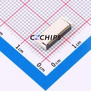 CAX-AFC24-20XIB-H2.0 FFC/FPC Connector SMD,P=0.5mm,Connector Flip Cover Type Double Side Contact / Top Bottom Contact 20P 0.5mm - Product Image 2