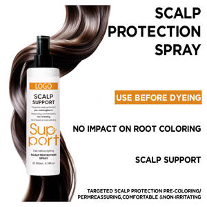 Spray d'huile capillaire et capillaire revitalisante hydratante avec logo personnalisé, hydratation et brillance durables pour les cheveux secs ou abîmés, favorise - Product Image 4