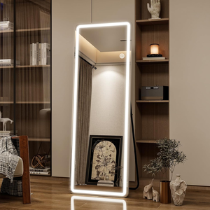 Modern Luxury Home Room Wall Decoration Full-length <b>Mirror</b> Unbreakable Floor <b>Mirror</b> - Product Image 5