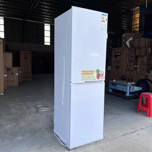 <span class=keywords><strong>Réfrigérateur</strong></span> compact à double porte de 260L pour dortoir ou appartement <span class=keywords><strong>Réfrigérateur</strong></span> à congélateur en bas avec équipement de haute réfrigération - Product Image 1