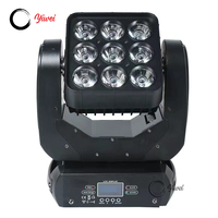 Mini lumière principale mobile de lavage de matrice carrée de LED avec le contrôle de Pixel pour des événements d'étape DJ Night Clubs Bars Pubs