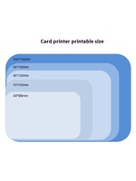 Imprimante photo grand format et d'étiquettes d'identification à jet d'encre USB noir et blanc KAQI INK800 pour cartes plastiques de tailles 70*100/80*120/90*130/102*145