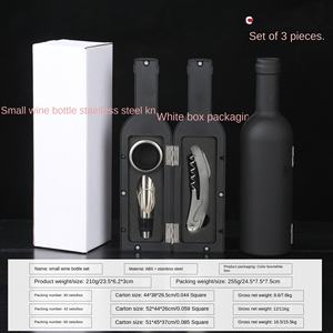 Ouvre-bouteille <span class=keywords><strong>de</strong></span> <span class=keywords><strong>vin</strong></span> <span class=keywords><strong>rouge</strong></span> 5 pièces en acier inoxydable durable moderne simplicité grande bouteille boîte à outils <span class=keywords><strong>de</strong></span> <span class=keywords><strong>vin</strong></span> - Product Image 5