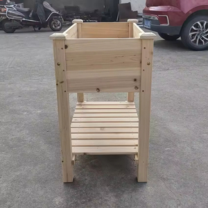 Lit de jardin surélevé en <span class=keywords><strong>bois</strong></span> directement en <span class=keywords><strong>usine</strong></span> Lit de jardin surélevé en légumes rectangle - Product Image 3