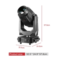 B380A 380W Lyre BSW Beam Spot Wash Pro Sharp Zoom Gobo Éclairage de scène, de théâtre, de concert, d'équipement d'éclairage DJ pour KTV, club, fête