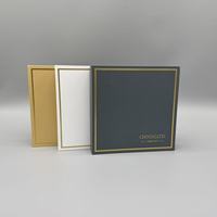 Ensemble d'emballage cadeau en feuille d'or Shengcan avec insert pour truffes au chocolat, sac en papier, boîte en papier rigide