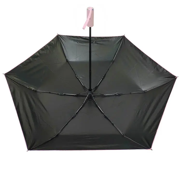 High Quality Wholesale Color Glue Coating Sunscreen Folded Umbrellas