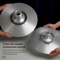 Lustre en métal en forme d'OVNI personnalisé en gros lampe suspendue à LED d'intérieur pour bureau à domicile et cuisine