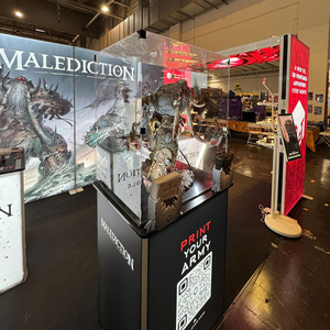 Stand commercial 10x10 Frameless SEG Lightbox Museum Gallery Silicone Edge - Product Image 5