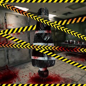 DAMAI Hanging Corpse Dead Victim Halloween Decoration Haunted Creepy House Halloween Decor Scary Outdoor Inflatables Yard Decor - Product Image 3