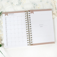 Planificateur de budget A5 personnalisé PP Couverture rigide Défi d'économie de dépenses Planificateur familial Cahier de richesse hebdomadaire quotidien PP