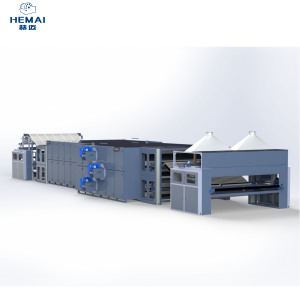 Tiết kiệm năng lượng Polyester nhiệt ngoại quan máy móc không dệt dây chuyền sản xuất tấm lót cứng cho nệm - Product Image 4