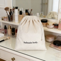 Sacs en toile réutilisables et personnalisables avec cordon de serrage et impression sérigraphique pour accessoires capillaires et vêtements pour enfants – Promotion en Chine