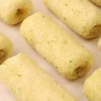 Ligne de production entièrement automatique de snacks de riz soufflé fourrés