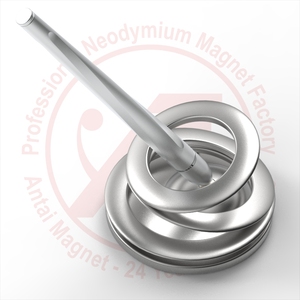Argento Anti-gravità anelli planetari magnetico levitazione <span class=keywords><strong>penna</strong></span> energia libera magnete per scrivania industriale applicazione - Product Image 3