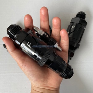 Phụ Kiện Nhôm Ngắt Kết Nối Nhanh Khô Bán Chạy-3AN -4AN -6AN -8AN -10AN -12AN Dầu Phanh Xe Máy Tương Thích Màu Đen - Product Image 2