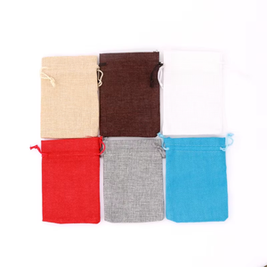 Handmade Satin Drawstring Wedding Favor Pouches Recyclable <strong>Textile</strong> <strong>Packaging</strong> Jewelry Christmas Gifts - Product Image 5