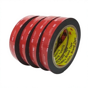 Ruban adhésif noir <span class=keywords><strong>3M</strong></span> 5952 VHB, épaisseur 1,1 mm, 24 mm x 3 m, ruban adhésif haute résistance pour ruban adhésif double face <span class=keywords><strong>3M</strong></span> VHB 5952 - Product Image 1