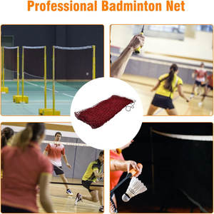 <span class=keywords><strong>Red</strong></span> de Bádminton de 6.1x0.76m |   Lona de Nailon PP Impermeable |   Duradero y sin Enredos |   Entrenamiento en Interiores y Exteriores 2026 - Product Image 1