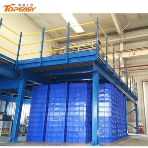 Tùy chỉnh nhiều lớp Loft loại kệ lưu trữ số lượng lớn thép lưu trữ nền tảng lửng - Product Image 2