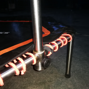 Everise tập thể dục 48 inch lục giác Mini không gỉ chuyên nghiệp <span class=keywords><strong>Trampoline</strong></span> với xử lý Thanh tập thể dục cơ thể xây dựng jumpiing - Product Image 2