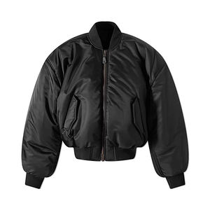 <span class=keywords><strong>Giacca</strong></span> Bomber da uomo di alta qualità personalizzata <span class=keywords><strong>giacca</strong></span> da uomo in Nylon e Nylon nero <span class=keywords><strong>giacca</strong></span> <span class=keywords><strong>oversize</strong></span> in raso per uomo e donna - Product Image 2
