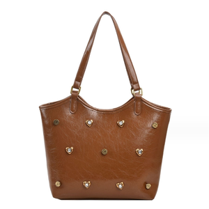 Sac fourre-tout de créateur 2024 avec logo intégré, motif citrouille, à prix abordable, sac à main pour femme, mode féminine - Product Image 1