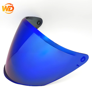 Nouvelle visière PC Aurora <span class=keywords><strong>Iridium</strong></span> pour casques intégraux Of626 - Lentille de remplacement effet miroir arc-en-ciel, résistante aux rayures, étanche, pour moto - Product Image 5