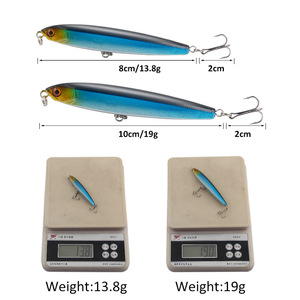 Leurre de pêche XY-252, type crayon, 14G-18G, coulant, pour la pêche au bar, leurres de fond - Product Image 2
