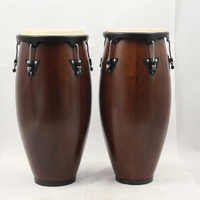 10" Congas Solid Wood Classic Tambourine Ergonomic Vertical Western Percussion Factory Price Latin Accessory for Musical