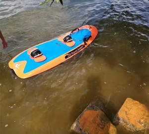 Tabla de Surf Eléctrica de un Solo Motor, Velocidad de 55 km/h, con Batería de Litio de 72V Reemplazable, Material de Fibra de Carbono, Potencia de 15KW, Tabla de Surf EPP - Product Image 5