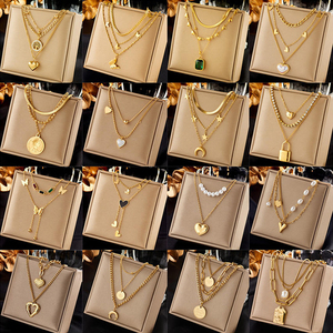 Lot <span class=keywords><strong>de</strong></span> 3 bagues ouvertes en acier inoxydable, design coquillage cœur, style varié, bijoux pour fête et usage quotidien - Product Image 5