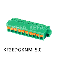 KF2EDGKN-5.0/5.08mm – Borne de raccordement électrique à visser en cuivre et nylon pour l'automobile, produit phare des usines chinoises