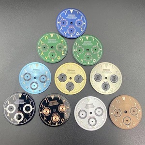 Nuevos Accesorios para Relojes VK63, Esfera con Diseño de Cronógrafo de Tres Ojos, Esfera de 29.5mm con Números Arábigos y Seis Agujas VK - Product Image 1