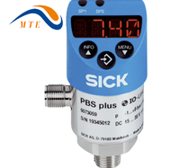 PBS2-RB040SG1SSDLMA0Z SICK Tipe Sensor Tekanan Saklar Transmitter 0-40bar 580psi IO-Link PNP NPN M12 SS316L IP67 Display