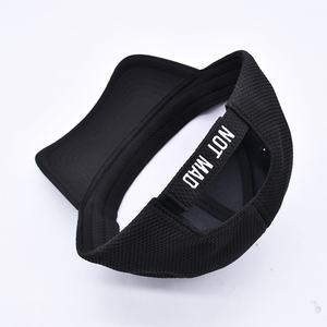 Gorras de béisbol con bordado 3D de alta calidad, gorros de béisbol negros de poliéster de 6 paneles con logotipo personalizado - Product Image 6