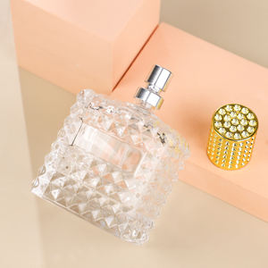 Benzersiz tasarım 100ml Premium parfüm şişesi kare cam boş koku konteyner 3.4oz parfüm gemileri <span class=keywords><strong>Atomizer</strong></span> tedarikçisi - Product Image 5