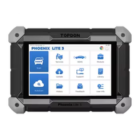 TOPDON Phoenix Lite 3, Escáner de Diagnóstico de Vehículos de 8 Pulgadas con Diagnóstico Completo del Sistema, Compatible con Codificación en Línea, Herramientas de Diagnóstico para Entusiastas