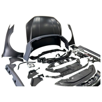 Kit carrosserie RS3 pour Audi A3/S3, phares LED, pare-chocs, grilles, ailes, pare-brise, installation directe, accessoires auto