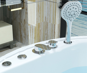 Baignoire de bain circulaire autoportante en acrylique, <span class=keywords><strong>petite</strong></span> taille, 130 cm, tourbillon, <span class=keywords><strong>pologne</strong></span> - Product Image 6