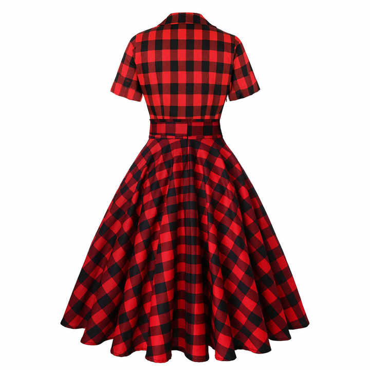 vintage red polka dot dress 1960s Orange & Pink Polka Dot Dress, sz. XS