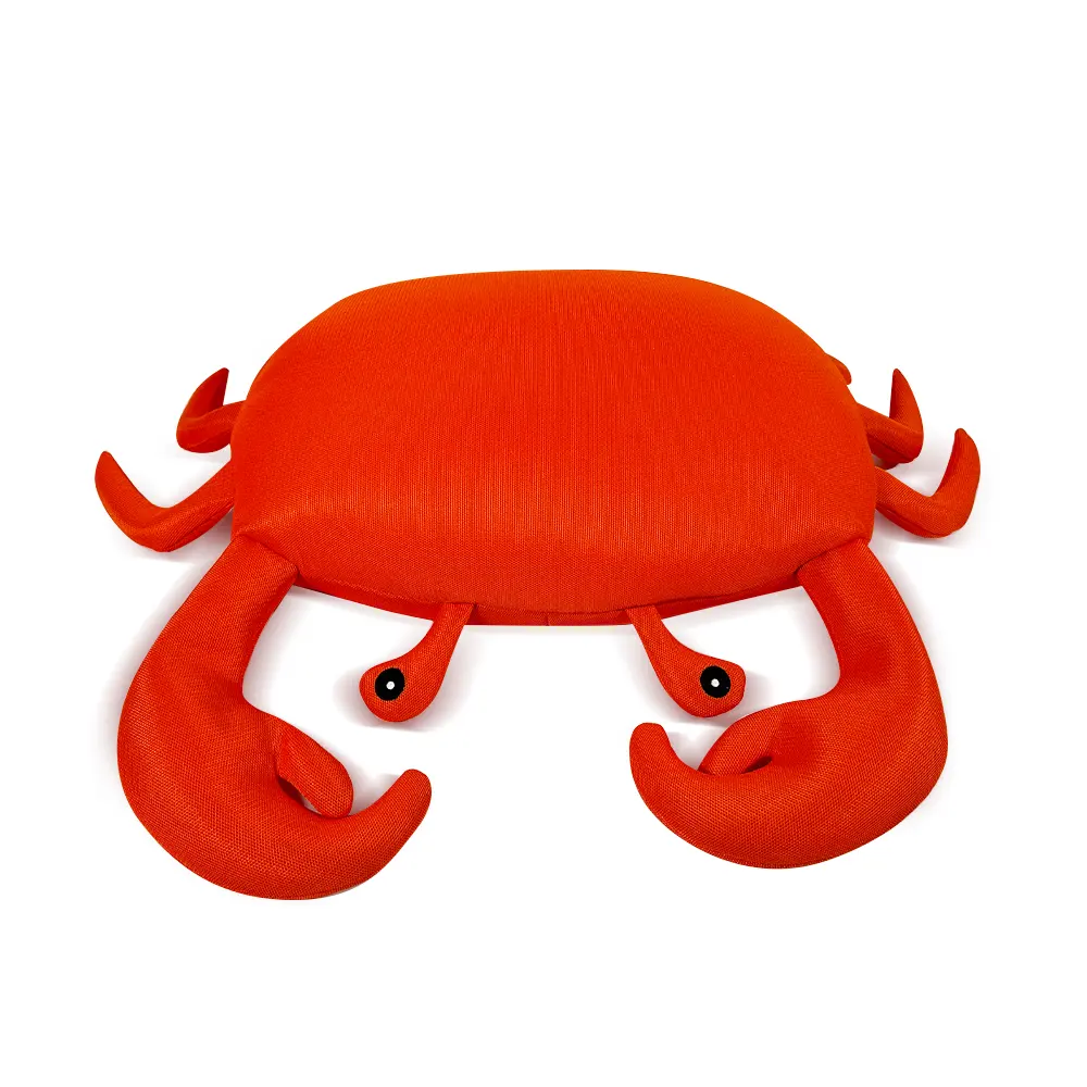 Pool Petz Small Crab No Inflation Needed Animal Floating Pool Toy Crab Shape Mesh