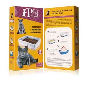 Sac à litière pour <span class=keywords><strong>chat</strong></span>, animal de compagnie, robuste, à cordon de serrage, doublure solide et <span class=keywords><strong>extensible</strong></span>, fourre-tout, pratique, à nettoyage rapide - Product Image 6