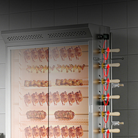 CHUANGYU Promotion : Rôtissoire industrielle à poulet avec 6 broches et armoire de cuisson